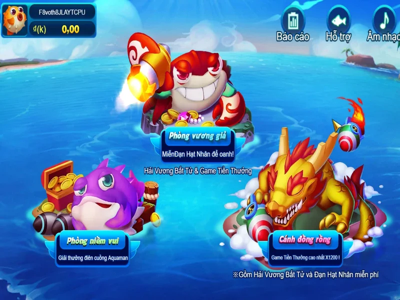 3 Đặc điểm nổi bật của game Bombing Fishing 12 Bet